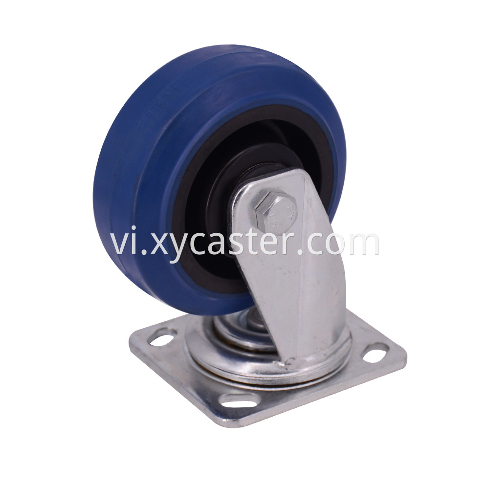 5 Inch Rubber Swivel Caster Wheel